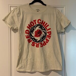 Red Hot Chili Peppers Graphic Tee - Cream